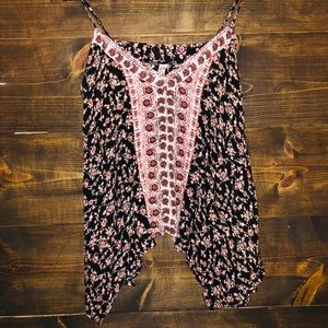 American Rag Floral Tank Size XL